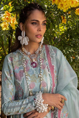 Luxury Festive Lawn ’25 – DILARA-A | Premium Embroidered Suit - Z-1346