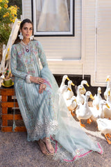 Luxury Festive Lawn ’25 – DILARA-A | Premium Embroidered Suit - Z-1346