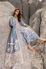 Luxury Embroidered Lawn'25 NADINE-A - Z-1242