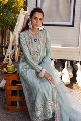 Luxury Festive Lawn ’25 – DILARA-A | Premium Embroidered Suit - Z-1346