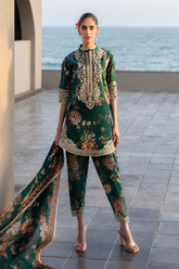 Printed Embroidered Lawn'25 - VELINA-01-UNS - Z-1327