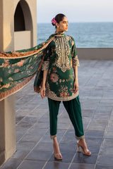 Printed Embroidered Lawn'25 - VELINA-01-UNS - Z-1327