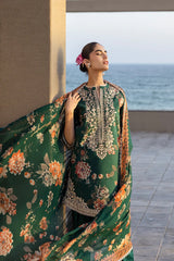 Printed Embroidered Lawn'25 - VELINA-01-UNS - Z-1327