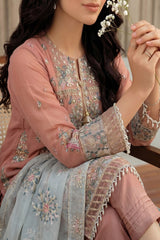 Luxury Handwork Chiffon 3PC Stitched Suit – Fancy Designer Edition Z-1610