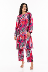 Premium Printed Pure AirJet Lawn 2 Piece Suit | Shirt & Trouser - Z-1683