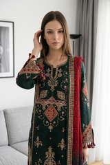 Luxury Embroidered Lawn SL26-D03 - Z-1649