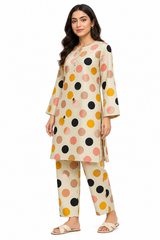 Premium Printed Pure AirJet Lawn 2 Piece Suit | Shirt & Trouser - Z-1689