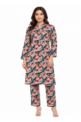 Premium Printed Pure AirJet Lawn 2 Piece Suit | Shirt & Trouser - Z-1673