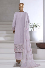 SADABAHAR Luxury Embroidered Chiffon Suit – Ready to Wear - Z-10017
