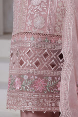 SADABAHAR Luxury Embroidered Chiffon Suit – Ready to Wear - Z-10015
