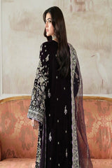 Aneelas Luxury Velvet Embroidered Formal - VT-01 - Z-1438