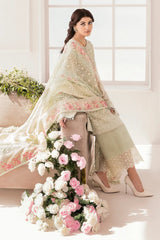 Green Luxury Embroidered Formal Collection'24 - CH11-01 - Z-538