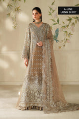 Luxury Wedding Formal Embroidered Chiffon CH14-08 - Z-1781