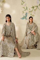 Luxury Wedding Formal Embroidered Chiffon CH14-08 - Z-1781