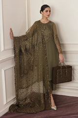 Luxury Embroidered Chiffon Edit'26 UF-295 - Z-1587