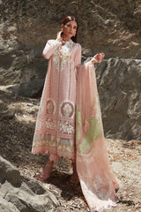 Pink Luxury Embroidered Lawn'24 - Chikkankari Affair - D2 B - Z-639