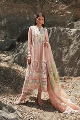 Pink Luxury Embroidered Lawn'24 - Chikkankari Affair - D2 B - Z-639