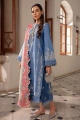 Modern Memsaab Luxury Embroidered Lawn - D4 - Z-1656