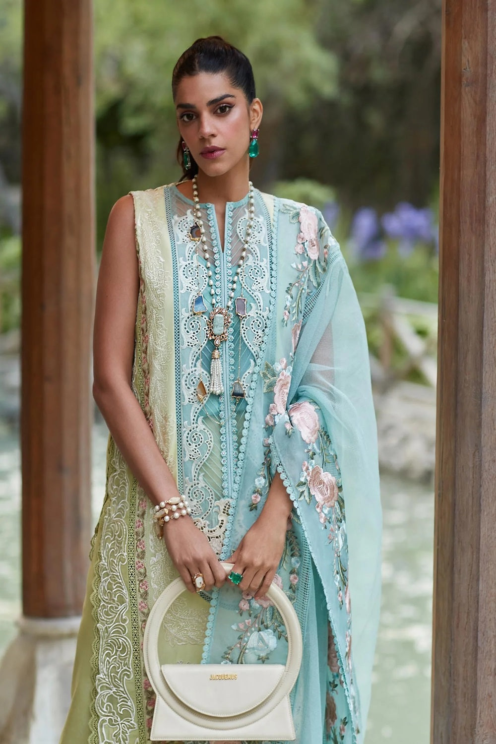 Luxury Embroidered Lawn'24 - Mountain Love - D6 A - Z-612