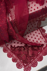 Summer Luxury Pret' Rouge - Chikankari Lawn - Z-632