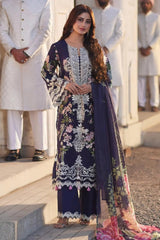 Premium Luxury Lawn Edition' 25 - ELE-12B YAZMIN - Z-1207