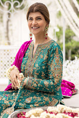 Luxury Avisa Emerald Kurta Luxury Wedding Formal - Z-1266