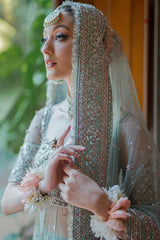Sea Blue Luxury Festive Collection'25  SAAHIL - Z-1001