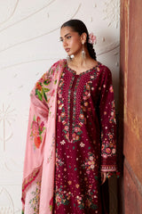 KESTANE Luxury Embroidered Festive Lawn ZAN SS26 - Z-1811