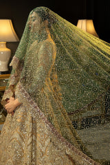 Andaaz-e-Khaas by Premium Embroidered Hand Made Net Maxi | IB-43 Diya - Z-1815