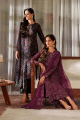 Magenta Printed & Embroidered Formal Collection - UE-538 - Z-1546