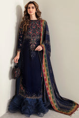 Luxury Embroidered Velvet Formal VF-2005 - Z-834