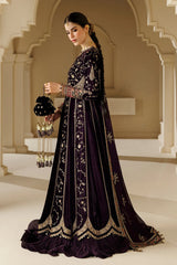 Winter LUXE Luxury Embroidered Velvet Formal - CVF26-D03 - Z-1831