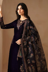 Luxury Embroidered Velvet Formal VF-2027 - Z-1435