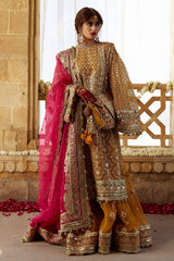 Mustard SAGAR KINARE Wedding Festive'25 - KESARI - Z-525