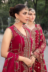 Mbroidered Wedding Chiffon’25 – MPC-24-107 | Luxury Formal & Party Wear - Z-960
