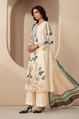 Luxury Embroidered Lawn Eid Edit'26 - D-2609-B - Z-1628