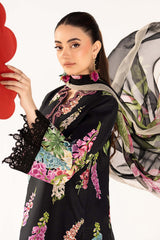 Printed & Embroidered Summer Lawn'26 MPT-3005-B - Z-1700