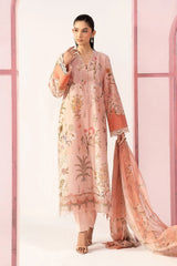 Printed & Embroidered Summer Lawn'26 MPS-3004-A - Z-1750