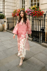 Maira Khan TWILA Luxury Contemporary Floral Sheesha Silk - Z-1791