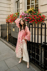 Maira Khan TWILA Luxury Contemporary Floral Sheesha Silk - Z-1791