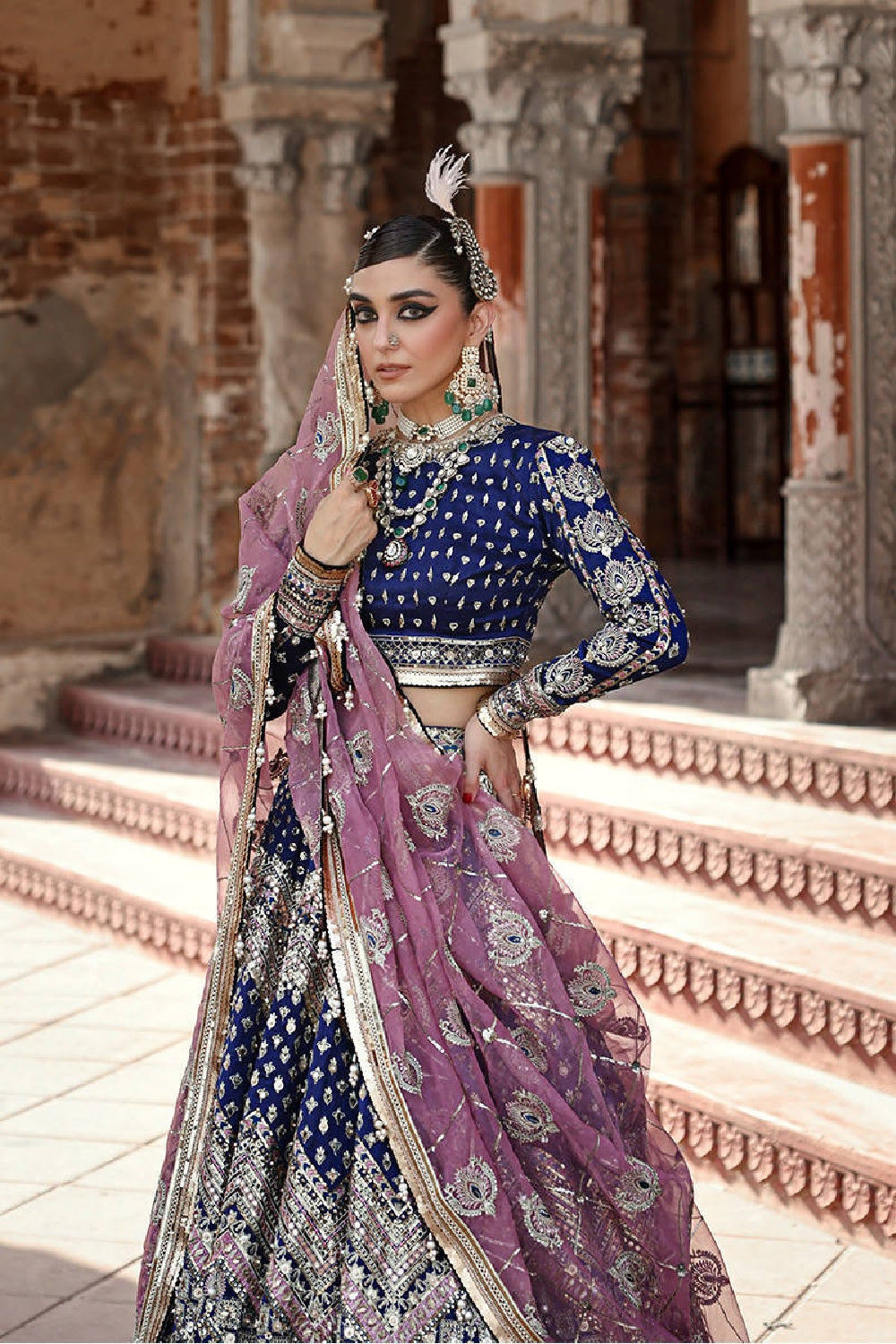 Blue Luxury Wedding Festive'24 - Shahtaj - Z-971