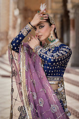 Blue Luxury Wedding Festive'24 - Shahtaj - Z-971