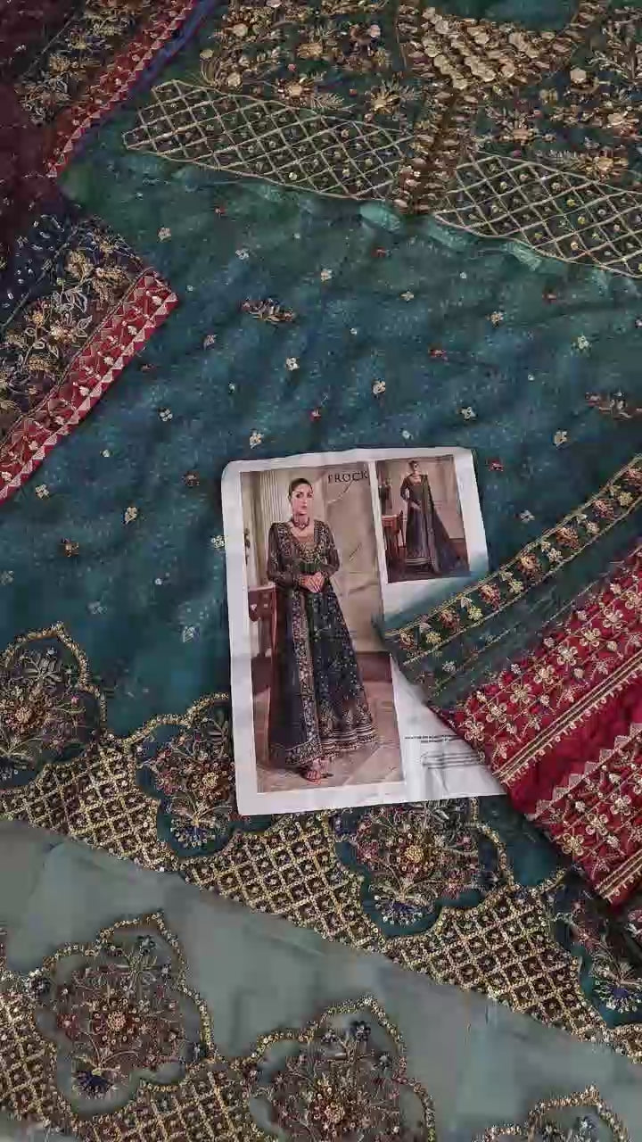 Luxury Embroidered Formal Chiffon Edition - CH13-03 - Z-1325