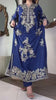 Luxury Floral Hand Embellished Kaftan – Pure Viscose Raw Silk | Ready to Wear - Z-1783