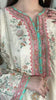 Luxury Floral Embroidered Kaftan – Pure Viscose Raw Silk | Ready to Wear - Z-1797