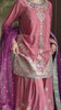 Luxury Embroidered Viscose 3-Piece Sharara Suit | Ready to Wear - Z-1800