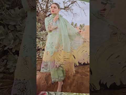 Luxury Premium Embroidered Lawn'25 - ELNAZ - Z-837