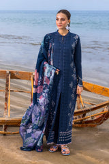 Carnation'26 Luxury Embroidered Lawn Edition D-05 Keya – Z-1509