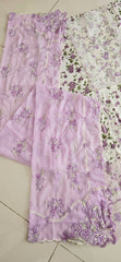 Luxury Embroidered Lawn Edit'26 LAVENDER FALL - D5B - Z-1604