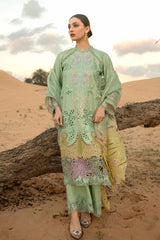 Luxury Premium Embroidered Lawn'25 - ELNAZ - Z-837
